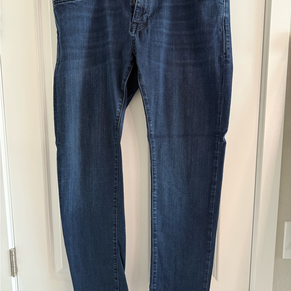 Mavi Dark Blue Straight Leg Jeans